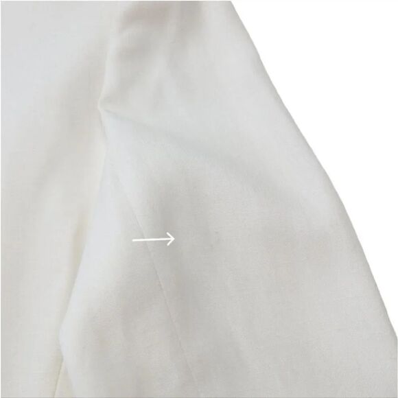 Vintage Talbots 2 PC Linen Blend Double-breasted Blazer Jacket and Skirt Suit 12 - Picture 13 of 16